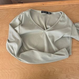 Nasty Gal- Cropped Longsleeve